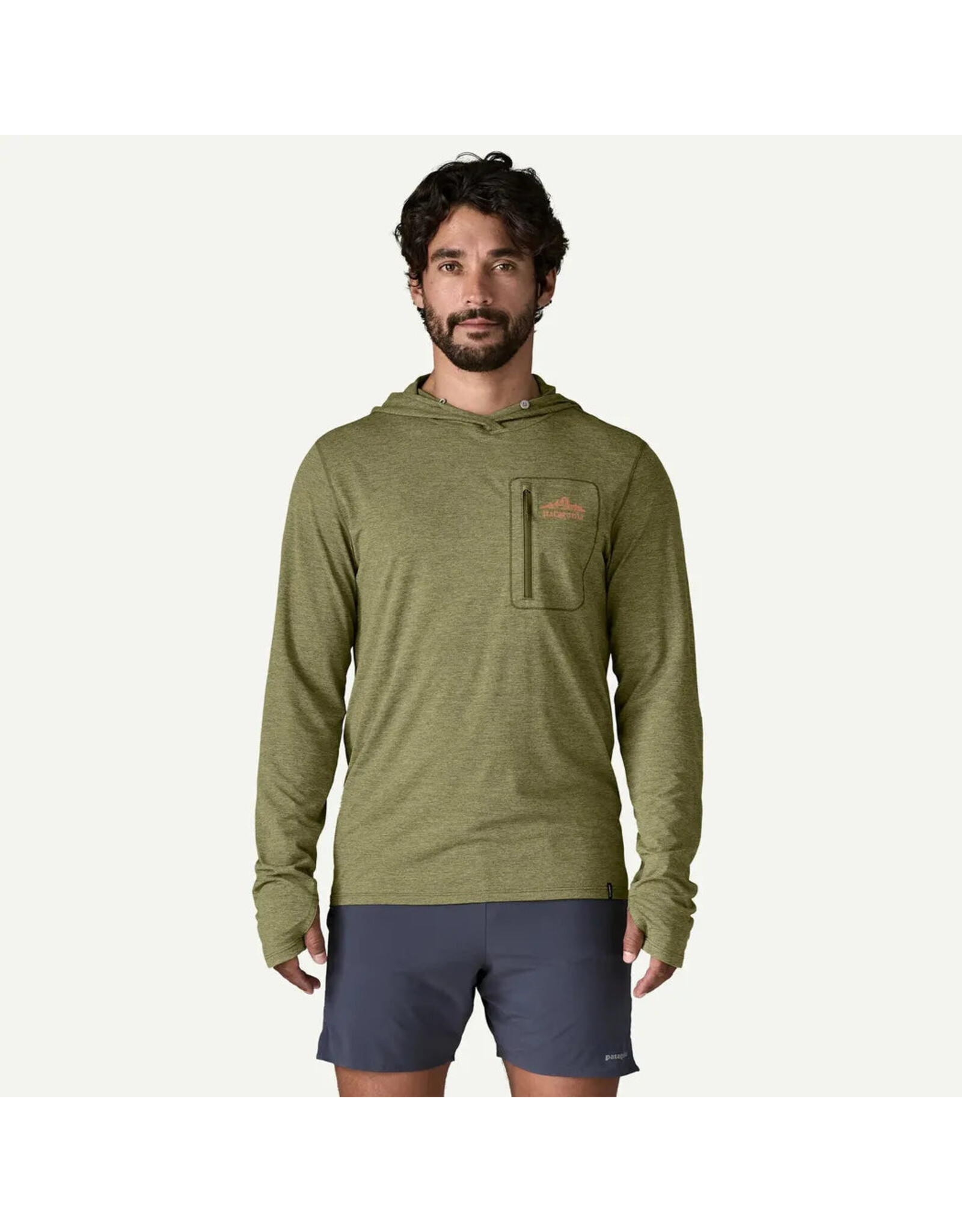 PATAGONIA MEN'S CAP COOL SUN HOODY - CLOUD CRAG CREST