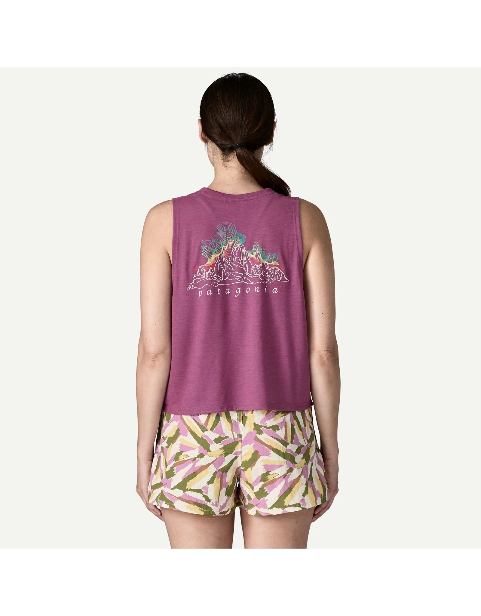 PATAGONIA WOMEN'S CAP COOL TRAIL CROPPED TANK
