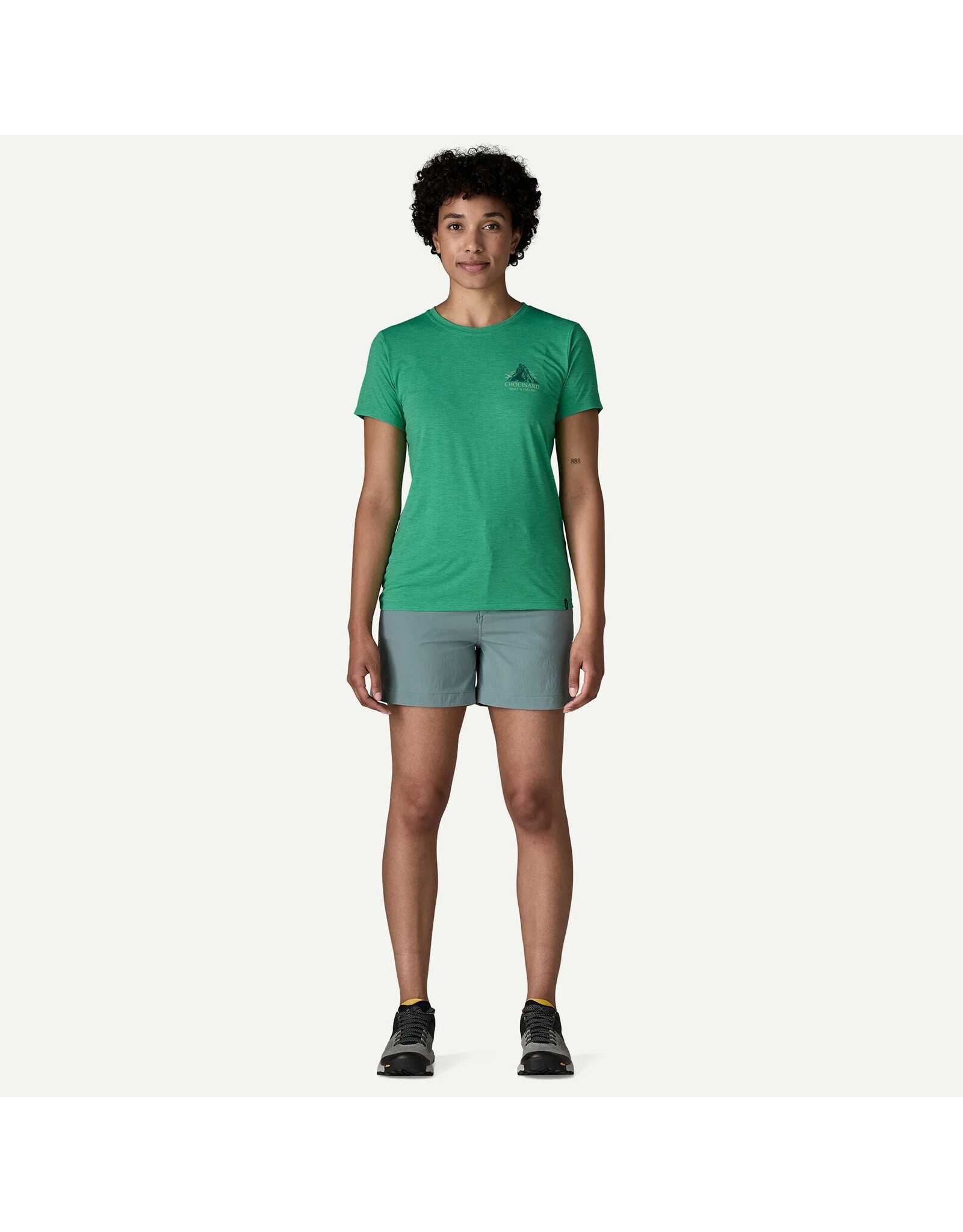 PATAGONIA WOMEN'S CAP COOL DAILY SHIRT - CHOUINARD CREST