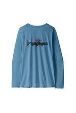PATAGONIA WOMEN'S L/S CAP COOL DAILY SHIRT - FITZ ROY TROUT
