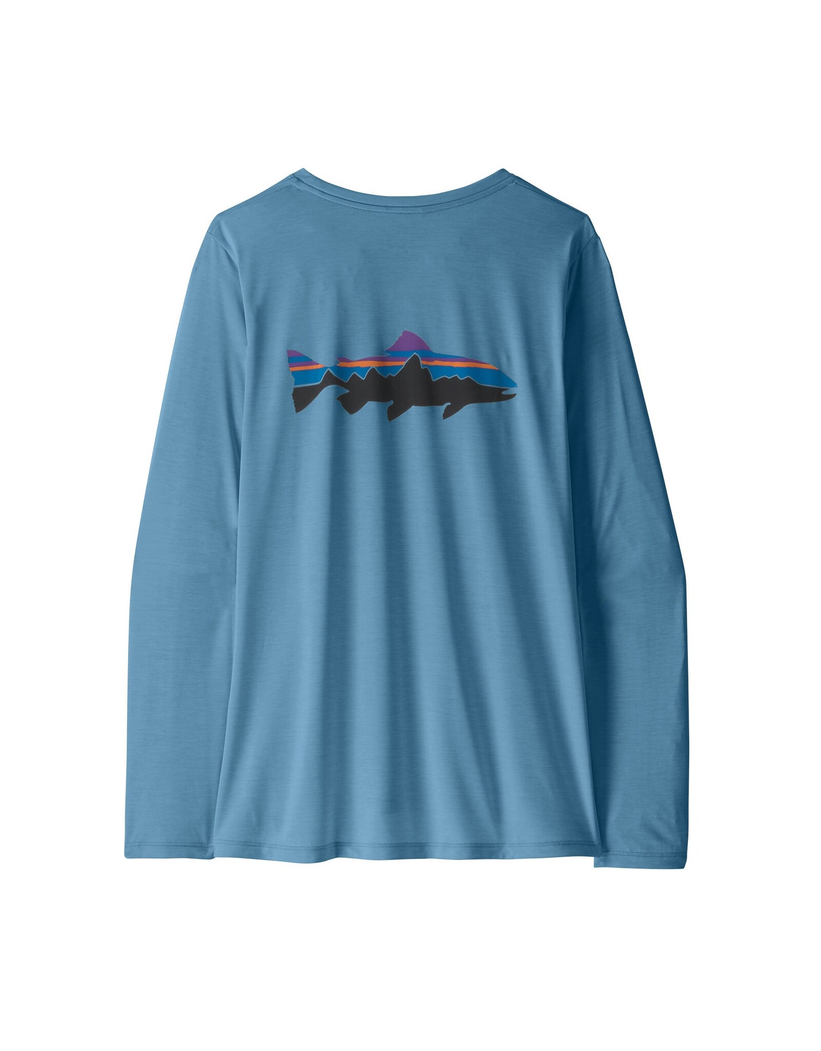 PATAGONIA WOMEN'S L/S CAP COOL DAILY SHIRT - FITZ ROY TROUT