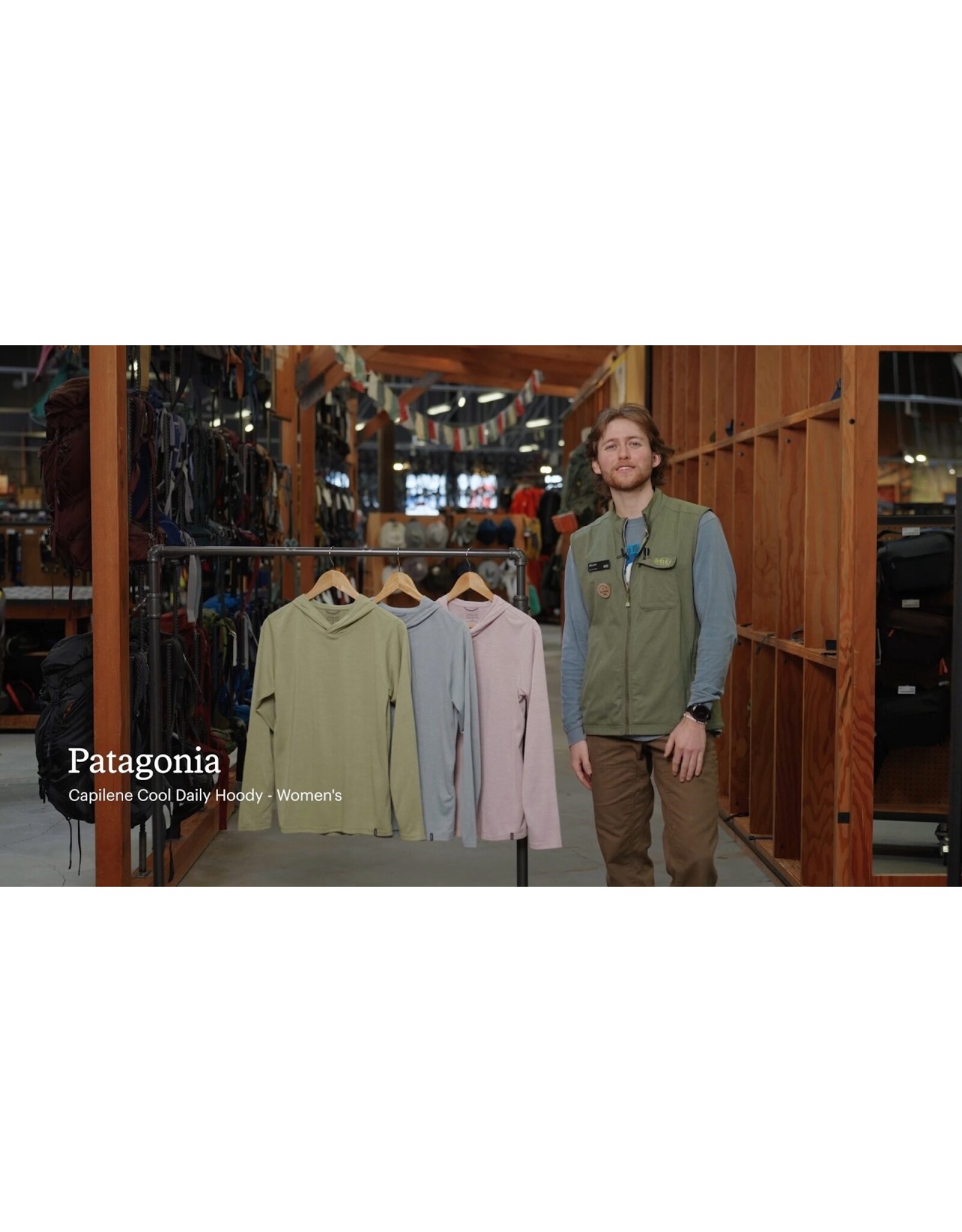 PATAGONIA WOMEN'S CAP COOL DAILY HOODY