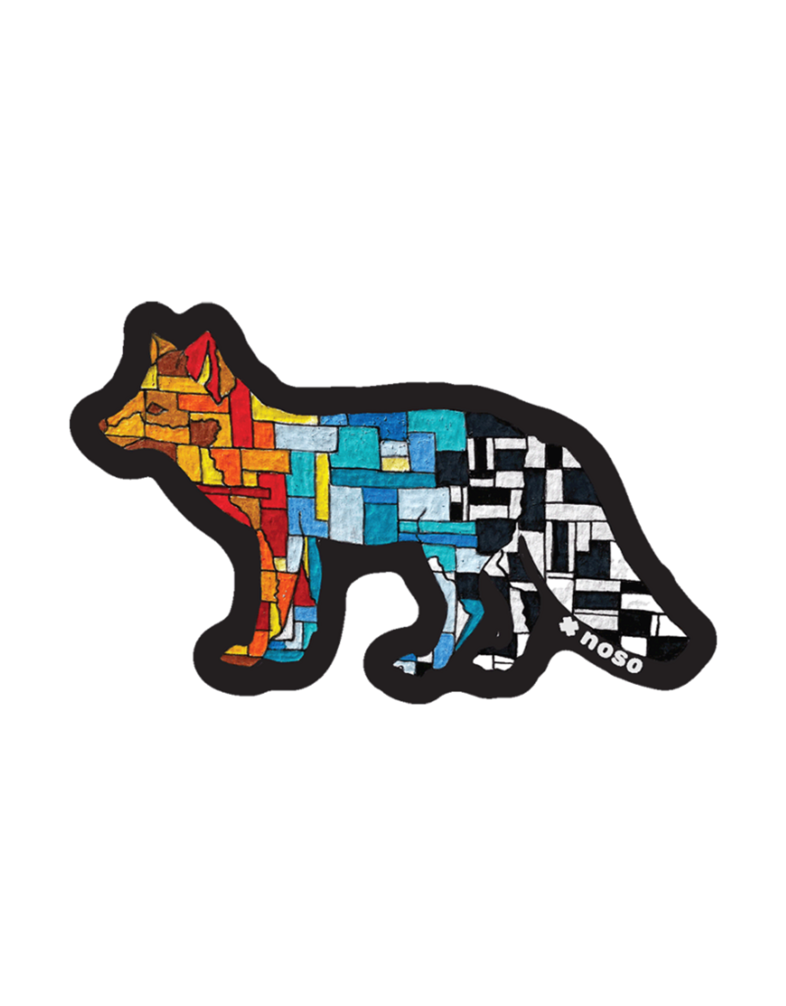 NOSO NOSO STAINED GLASS FOX JONES