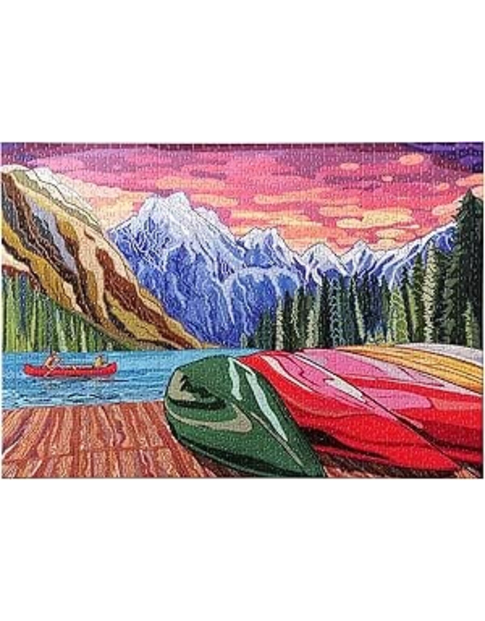 GSI OUTDOORS 1000 PC PUZZLE SUNSET PADDLE