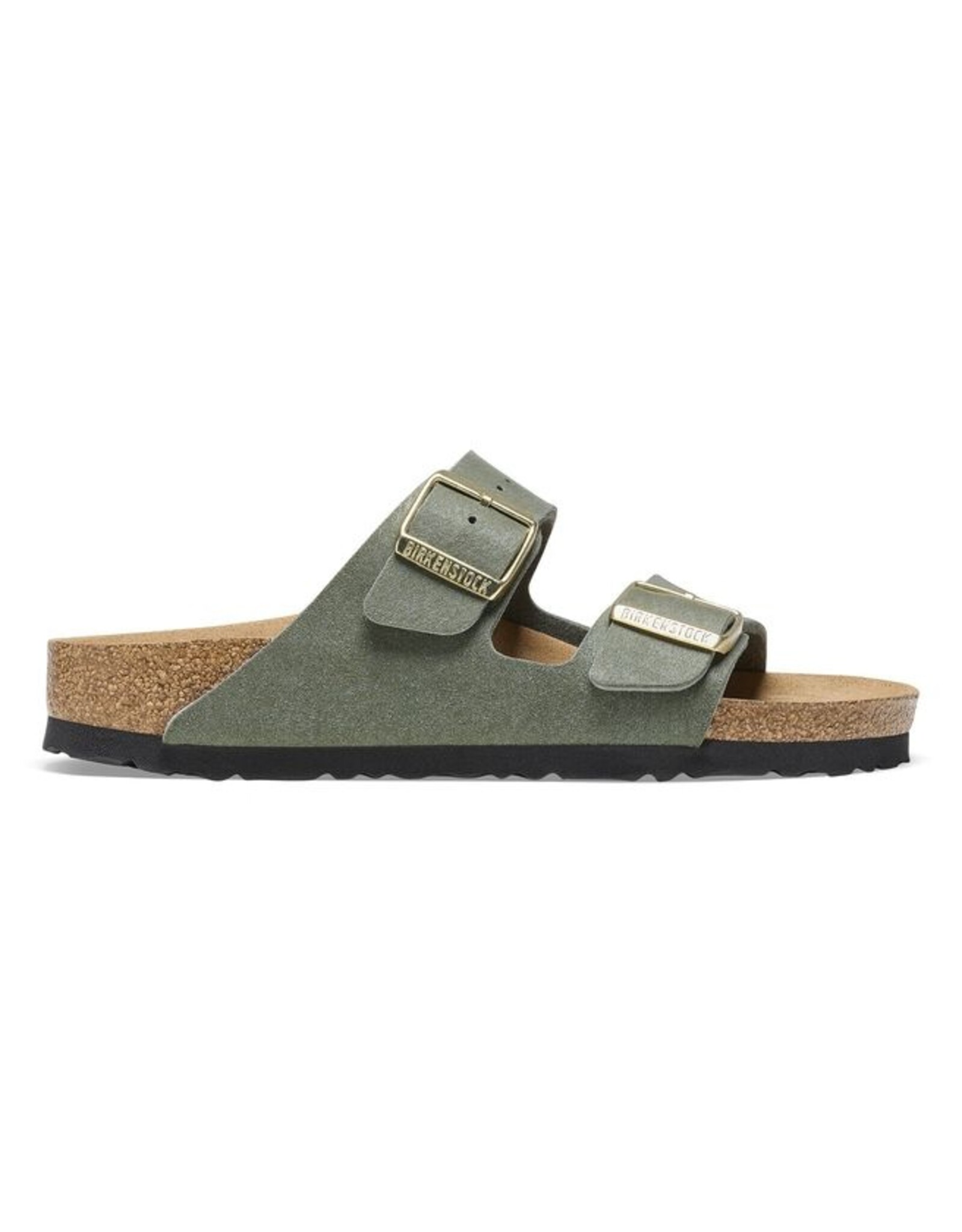 BIRKENSTOCK ARIZONA MF VEGAN DESSERT THYME SANDAL
