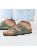 BIRKENSTOCK ARIZONA MF VEGAN DESSERT THYME SANDAL