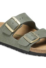 BIRKENSTOCK ARIZONA MF VEGAN DESSERT THYME SANDAL