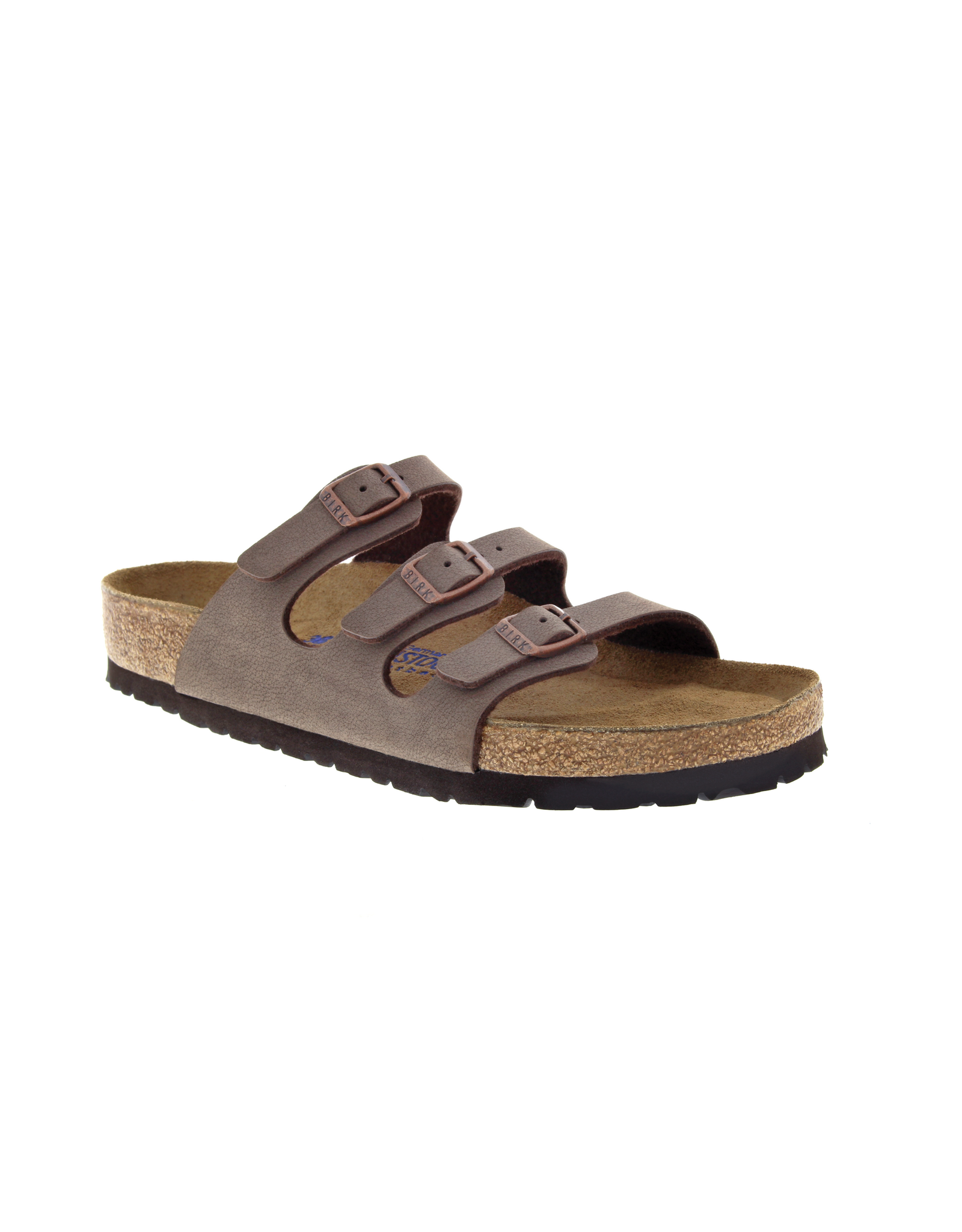 BIRKENSTOCK FLORIDA SOFT FOOTBED MOCHA BIRKO-FLOR SANDAL