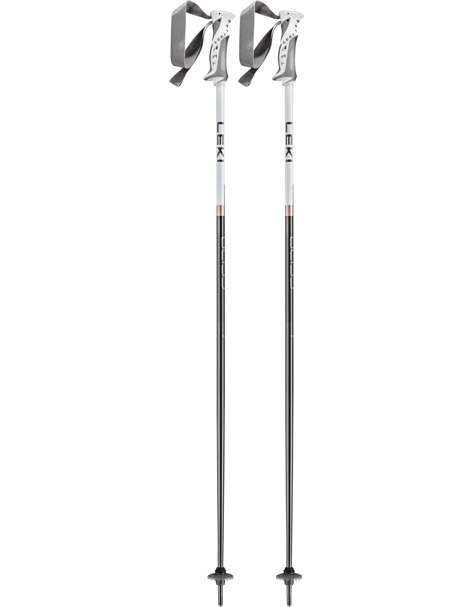 LEKI BLISS GUNMETAL/WHITE SKI POLE