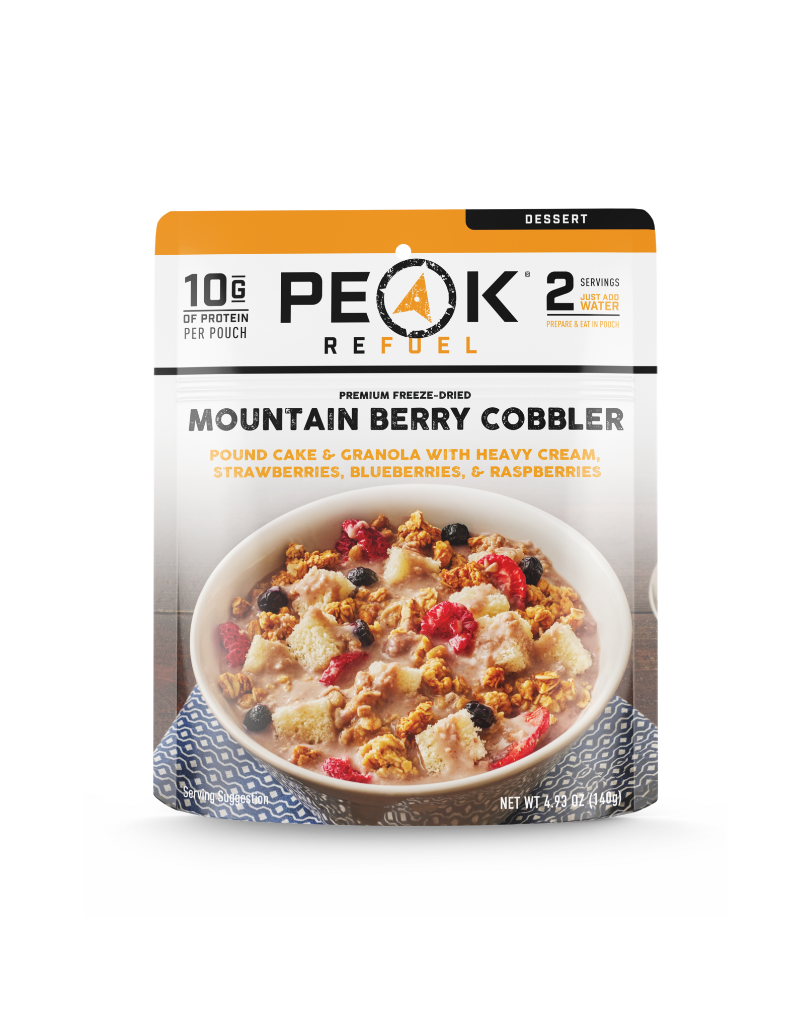 PEAK REFUEL MOUNTAIN BERRY COBBLER