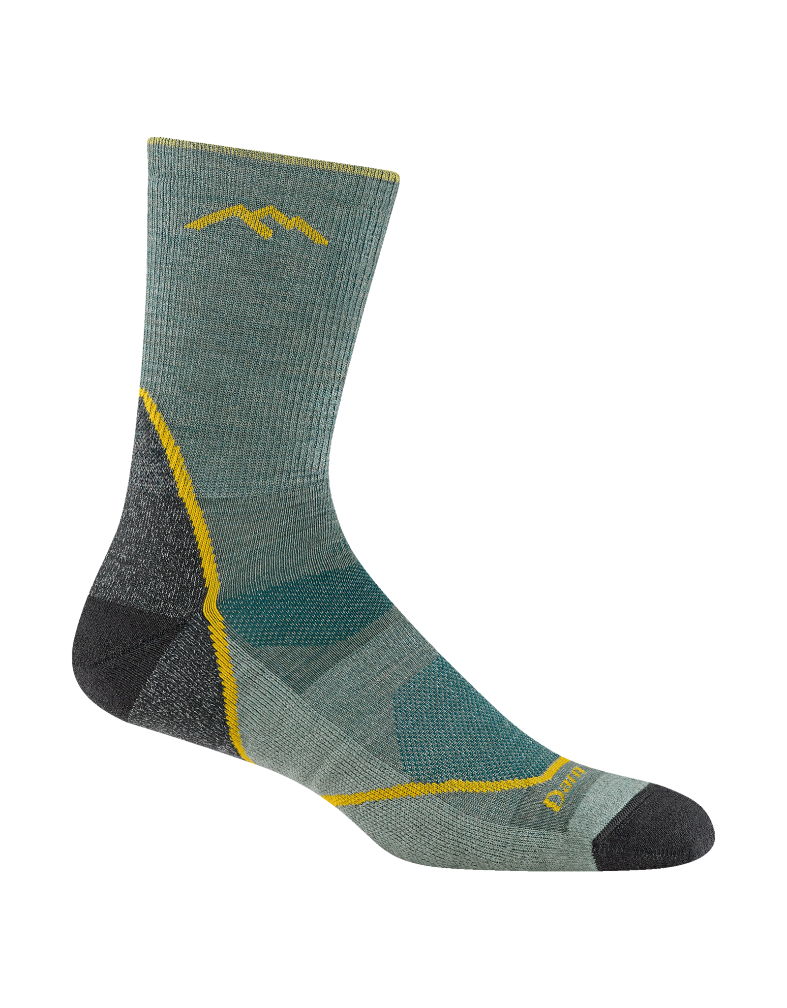 DARN TOUGH MEN LIGHT HIKER MICRO CREW LW W/CUSHION SOCK SPACE GRY L