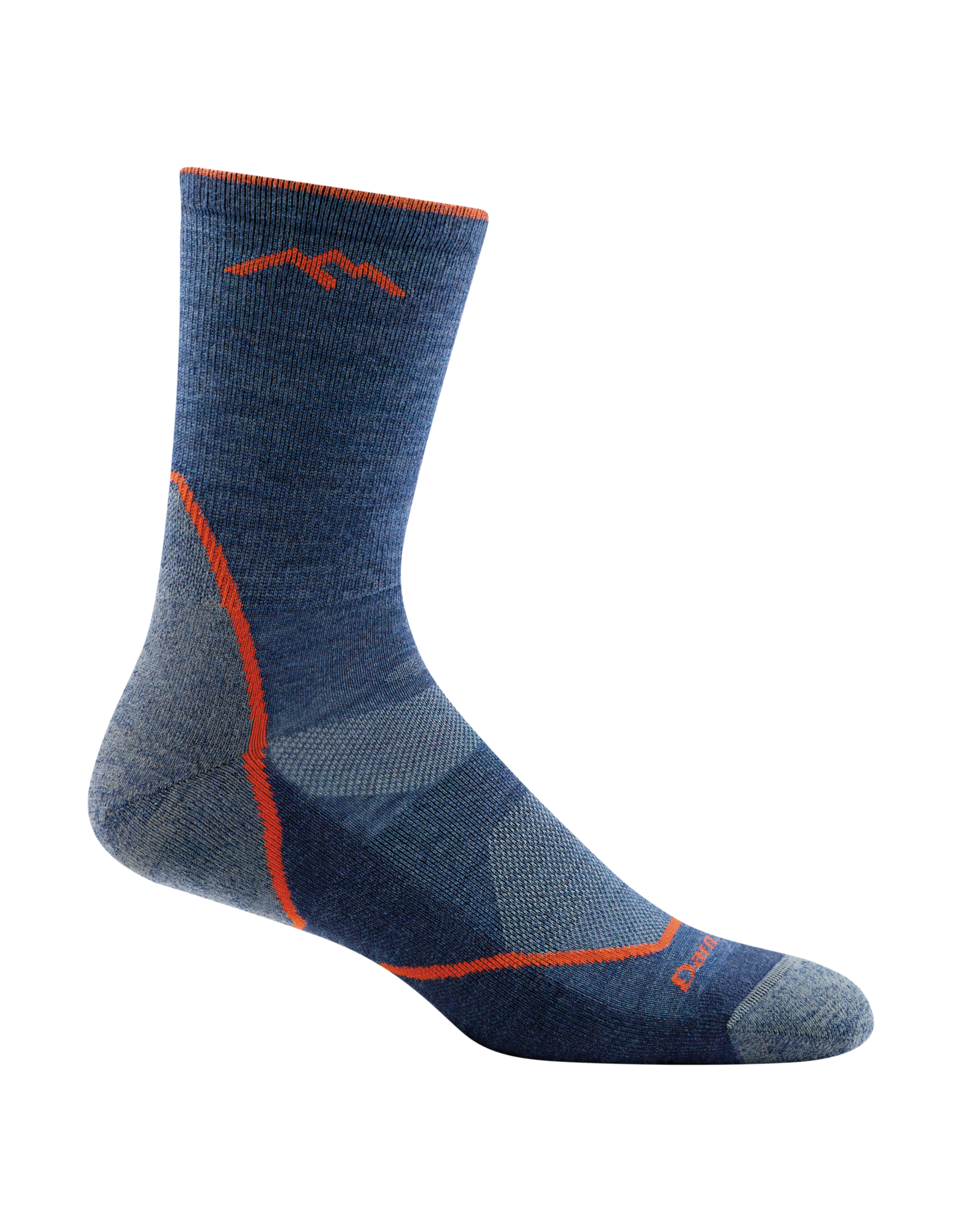DARN TOUGH MEN LIGHT HIKER MICRO CREW LW W/CUSHION SOCK SPACE GRY L
