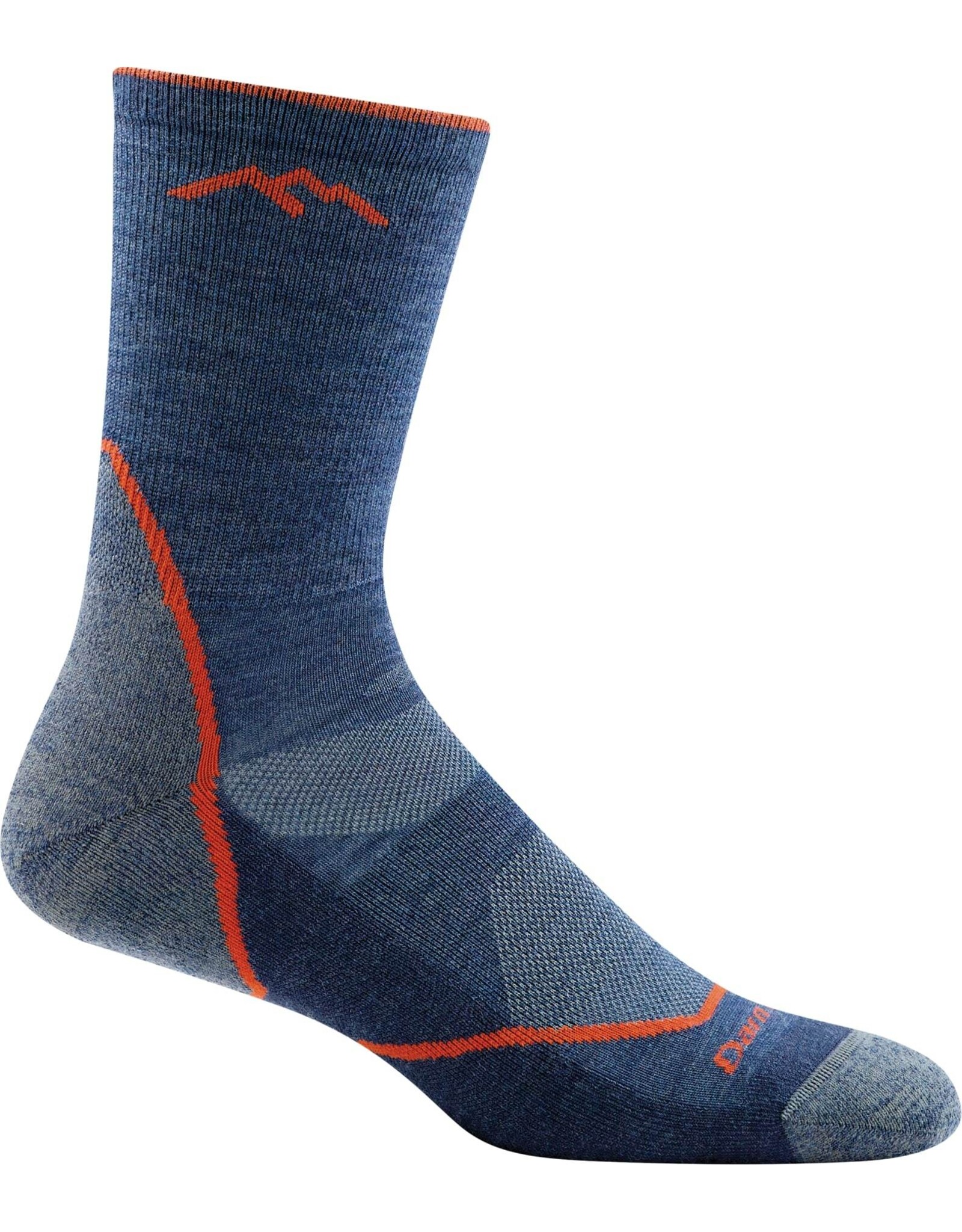 DARN TOUGH MEN LIGHT HIKER MICRO CREW LW W/CUSHION SOCK SPACE GRY M