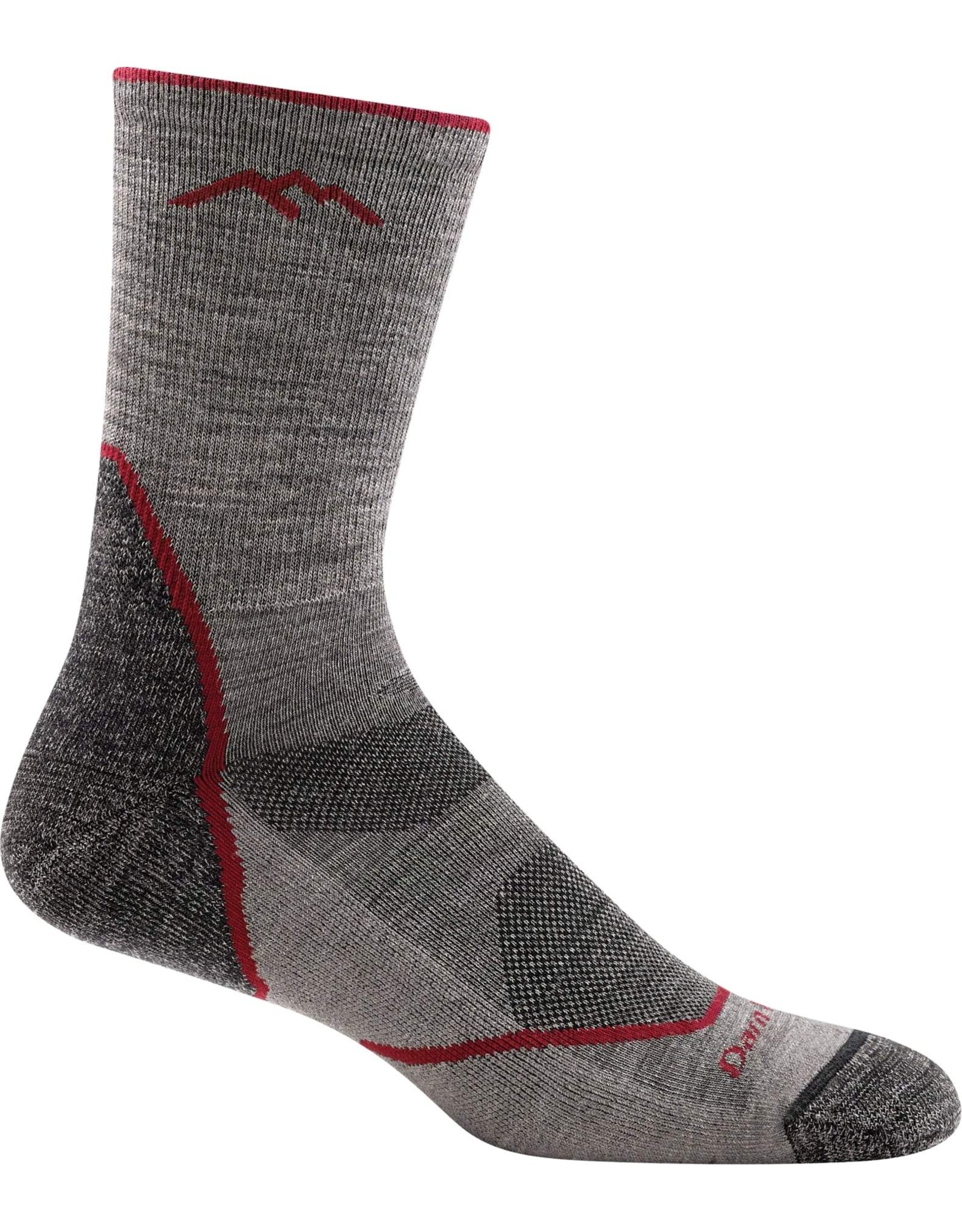 DARN TOUGH MEN LIGHT HIKER MICRO CREW LW W/CUSHION SOCK SPACE GRY M