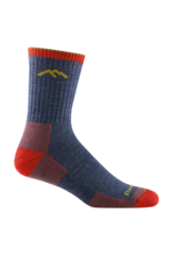 DARN TOUGH MENS HIKER MICRO CREW MIDWEIGHT W/CUSHION SOCK BLACK XL