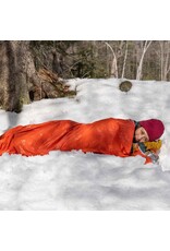 SOL THERMAL BIVY W/RESCUE WHISTLE - ORANGE