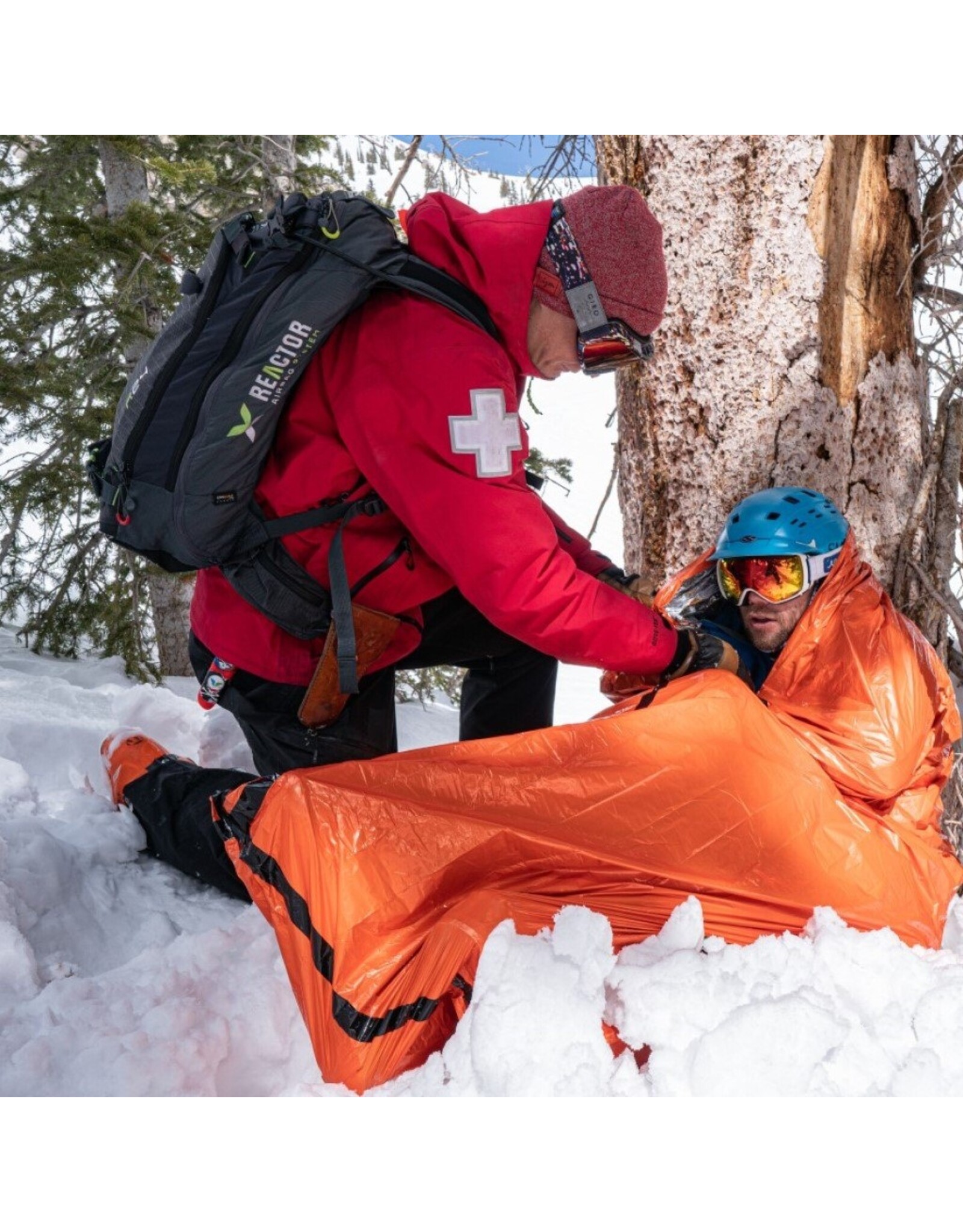 SOL THERMAL BIVY W/RESCUE WHISTLE - ORANGE
