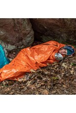 SOL THERMAL BIVY W/RESCUE WHISTLE - ORANGE