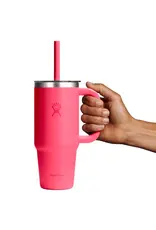 Hydro Flask 24 0Z TRAVEL TUMBLER CLEAR LID
