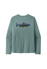 PATAGONIA MEN'S L/S CAP COOL DAILY SHIRT - FITZ ROY TROUT