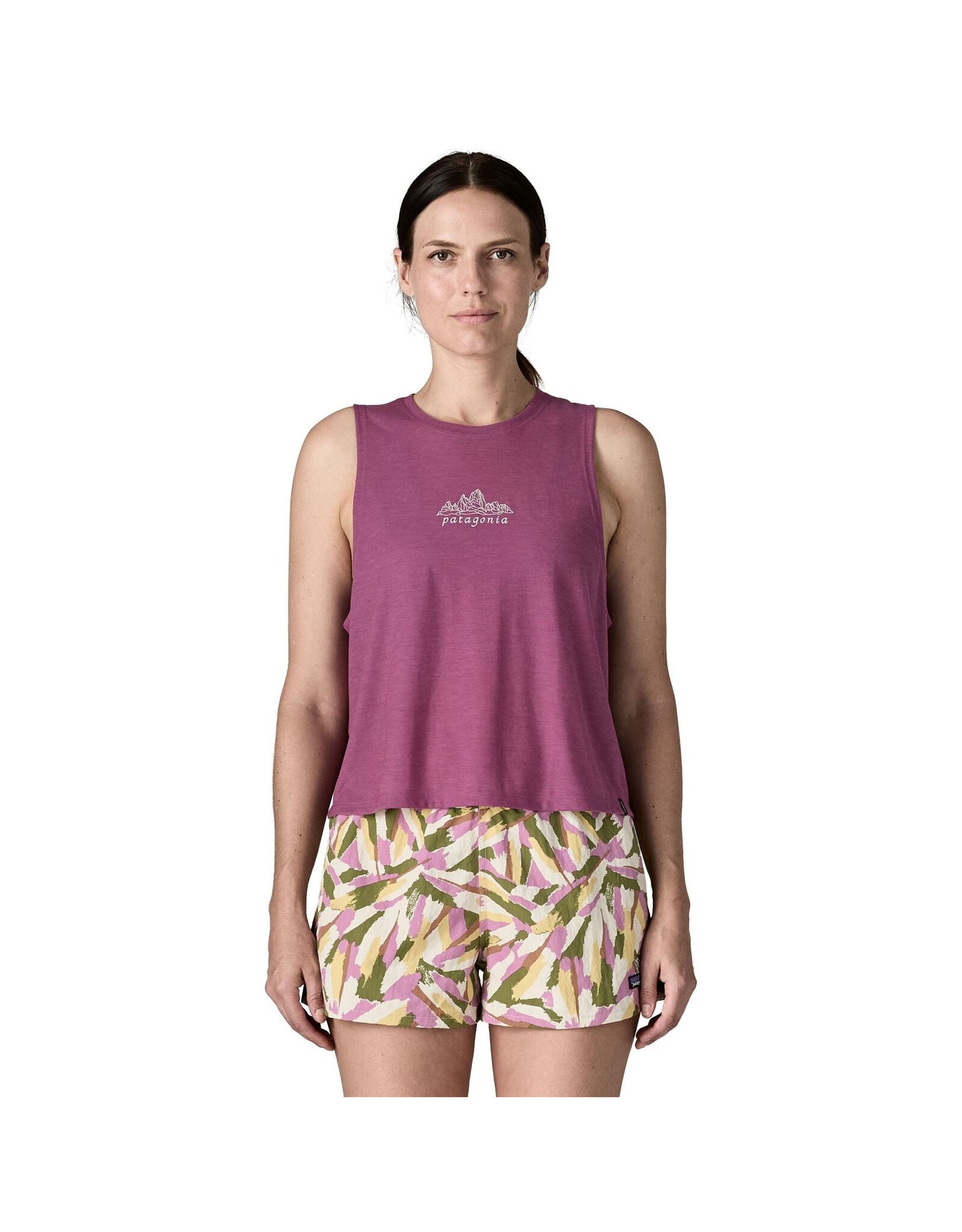 PATAGONIA WOMEN'S CAP COOL TRAIL CROPPED TANK