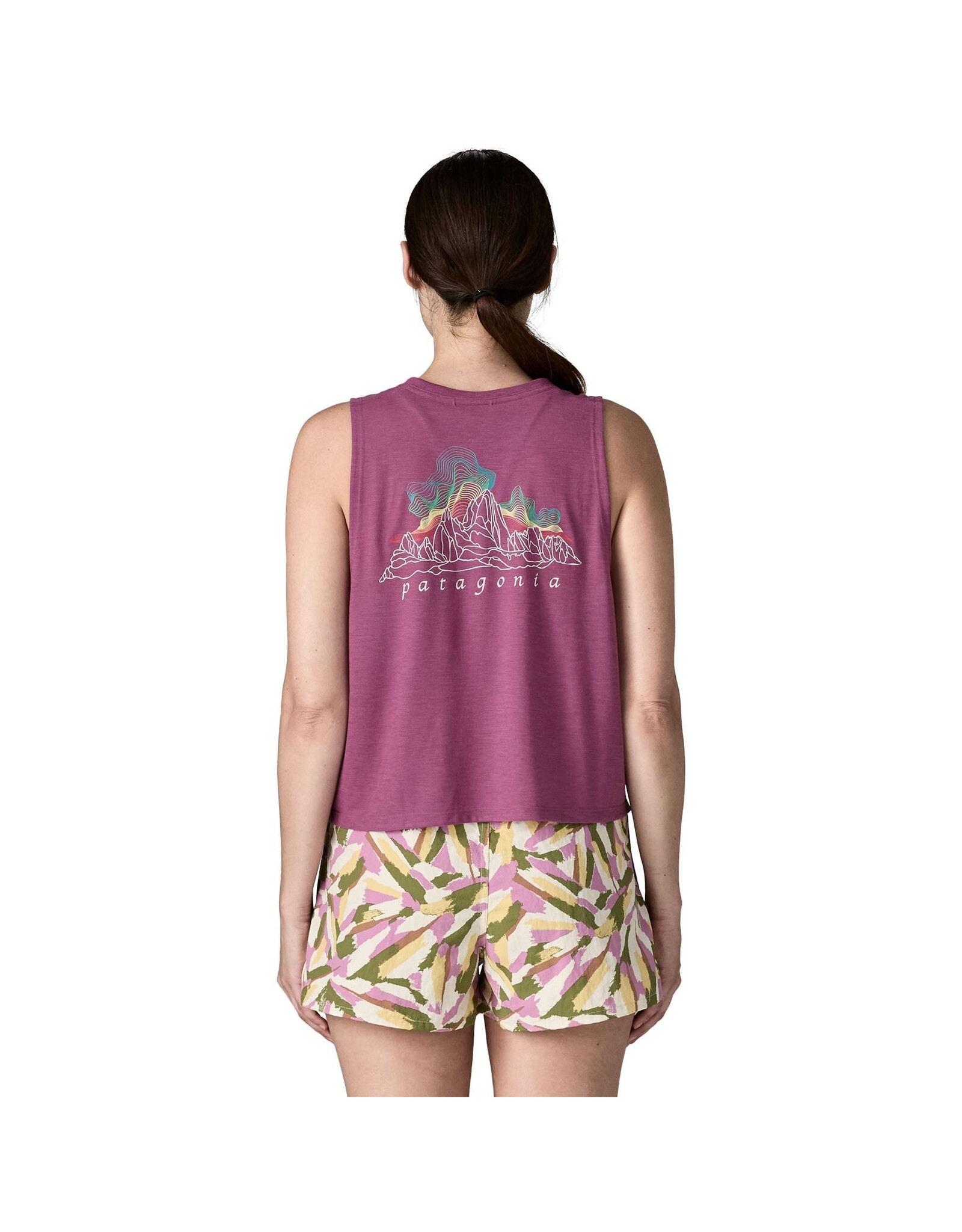PATAGONIA WOMEN'S CAP COOL TRAIL CROPPED TANK