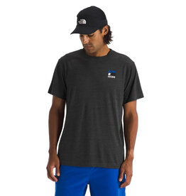 THE NORTH FACE MEN TRI-BLEND MOUNTAIN LOGO S/S TEE