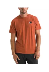THE NORTH FACE MEN TRI-BLEND MOUNTAIN LOGO S/S TEE