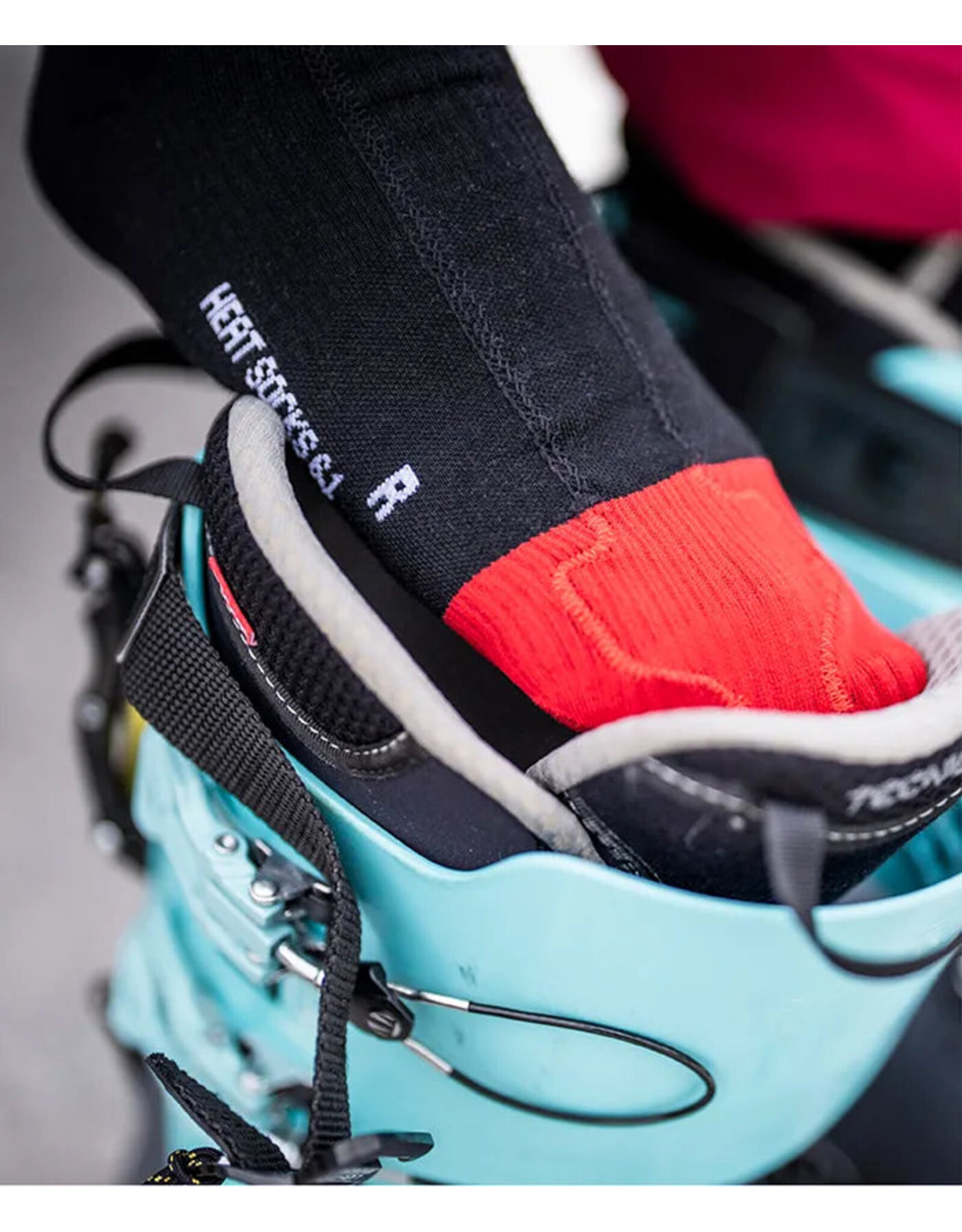 LENZ HEAT SOCK 6.1  COMPRESSION TOECAP