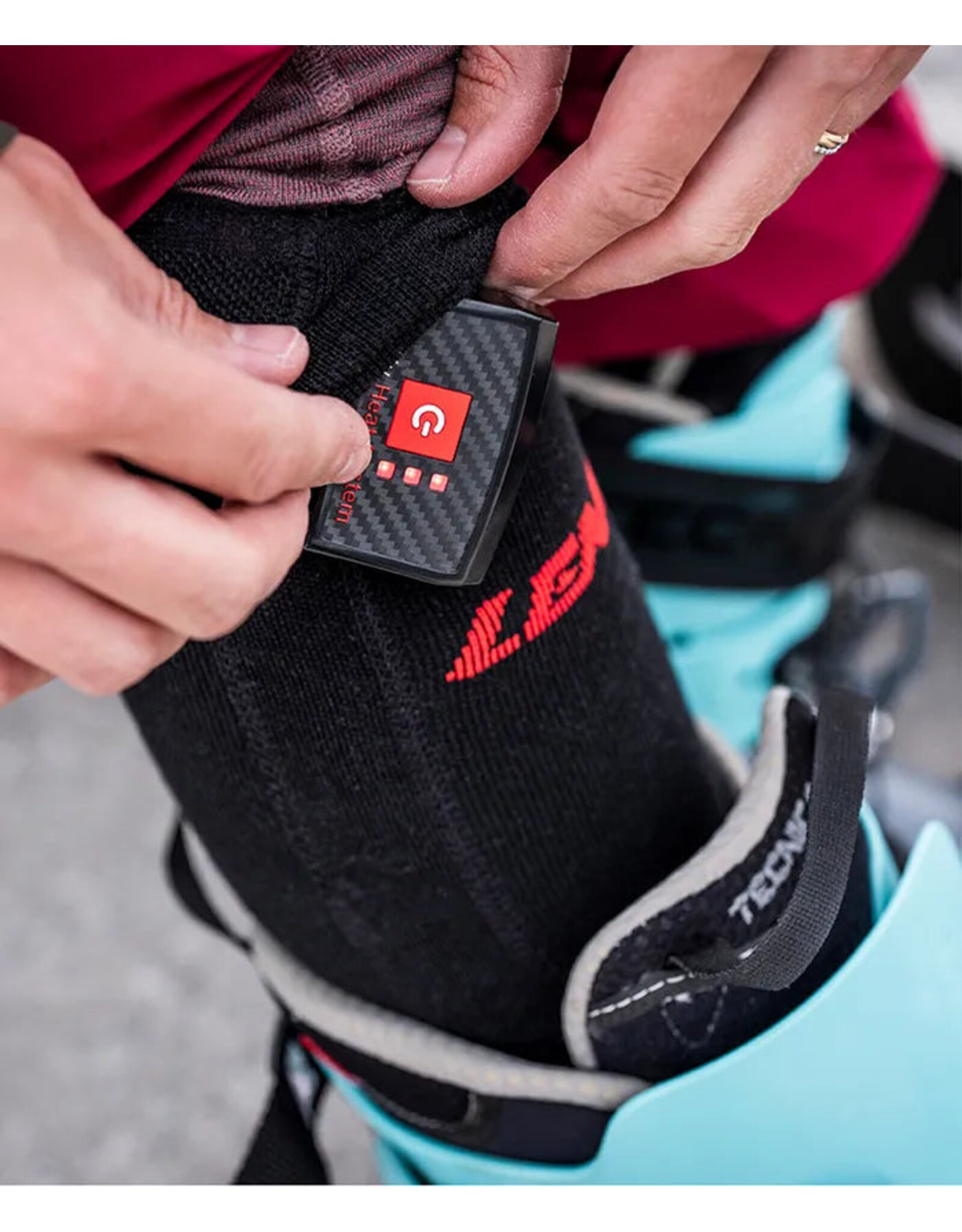 LENZ HEAT SOCK 6.1  COMPRESSION TOECAP