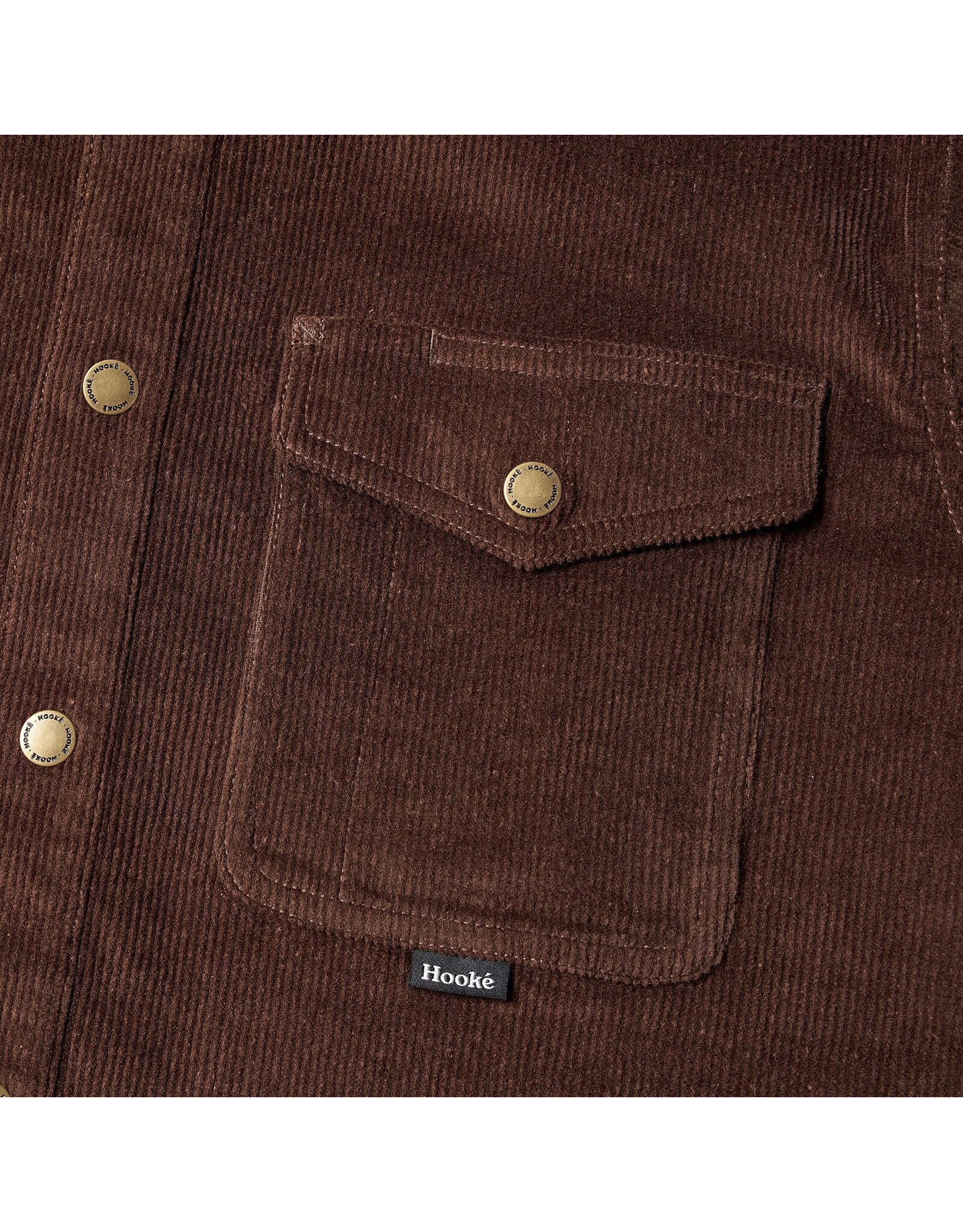 HOOKE MEN CORDUROY OVERSHIRT