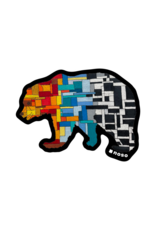 NOSO NOSO STAINED GLASS BEAR JONES