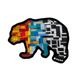NOSO NOSO STAINED GLASS BEAR JONES