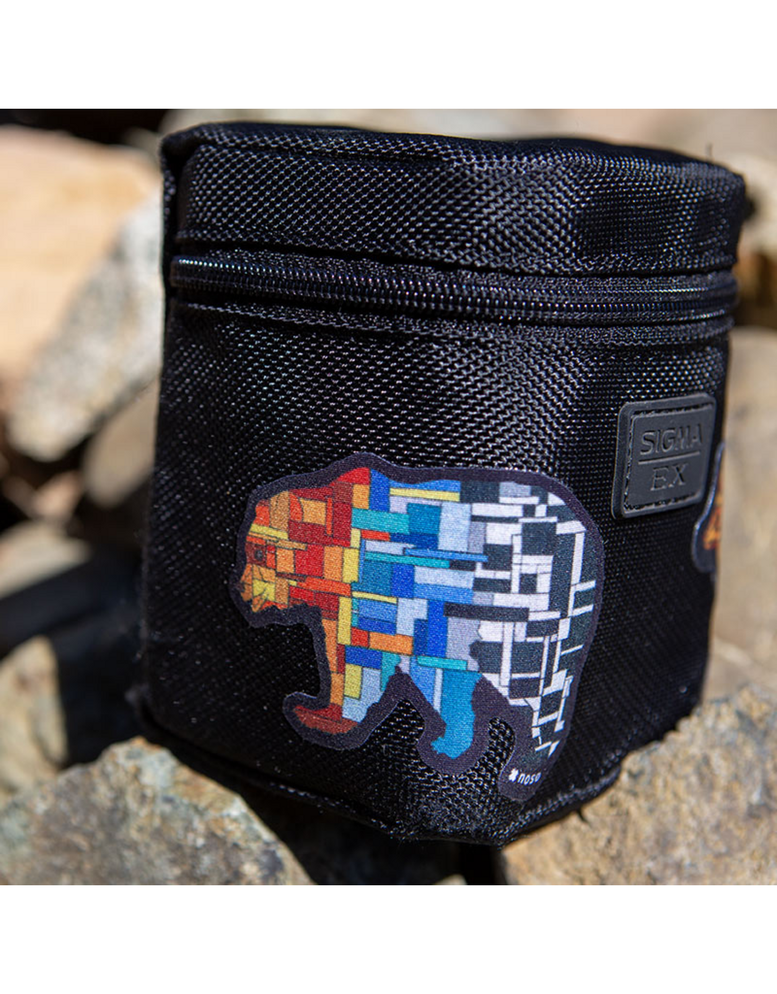 NOSO NOSO STAINED GLASS BEAR JONES