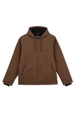 HOOKE MENS HOODED PILE WORK JACKET
