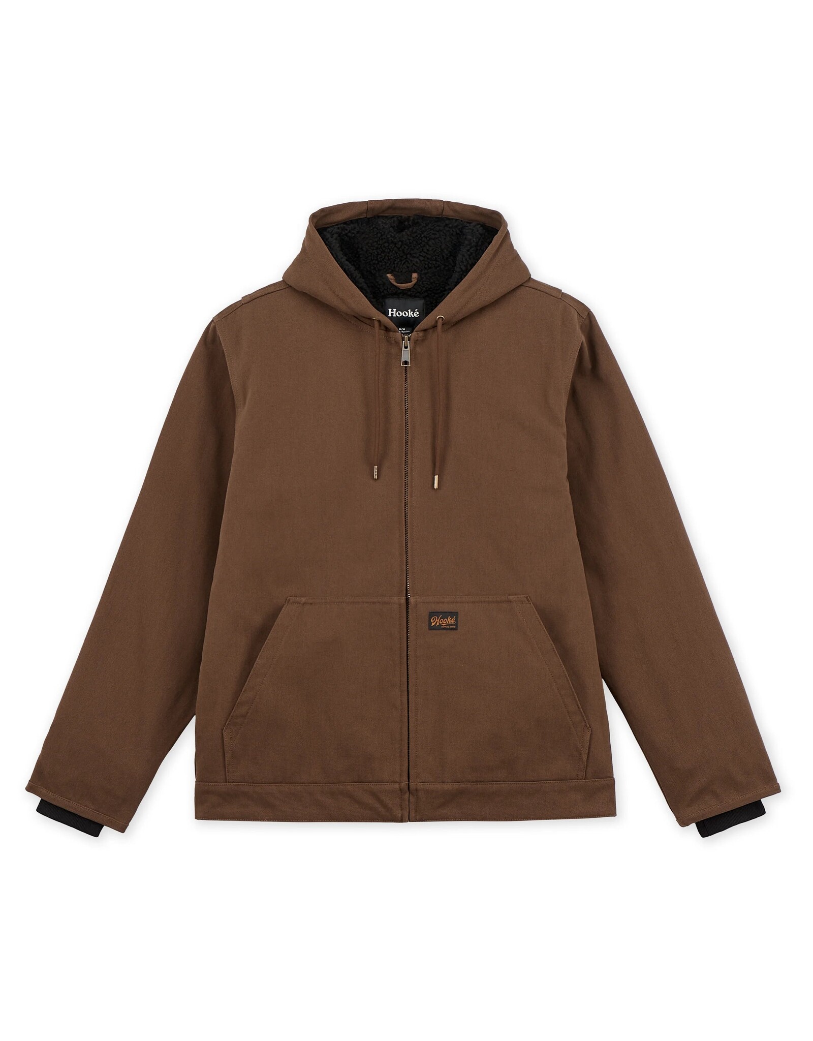 HOOKE MENS HOODED PILE WORK JACKET