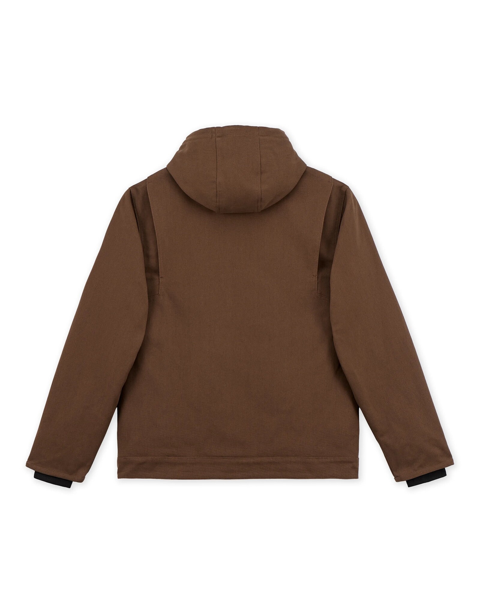 HOOKE MENS HOODED PILE WORK JACKET