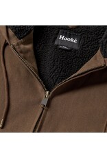 HOOKE MENS HOODED PILE WORK JACKET
