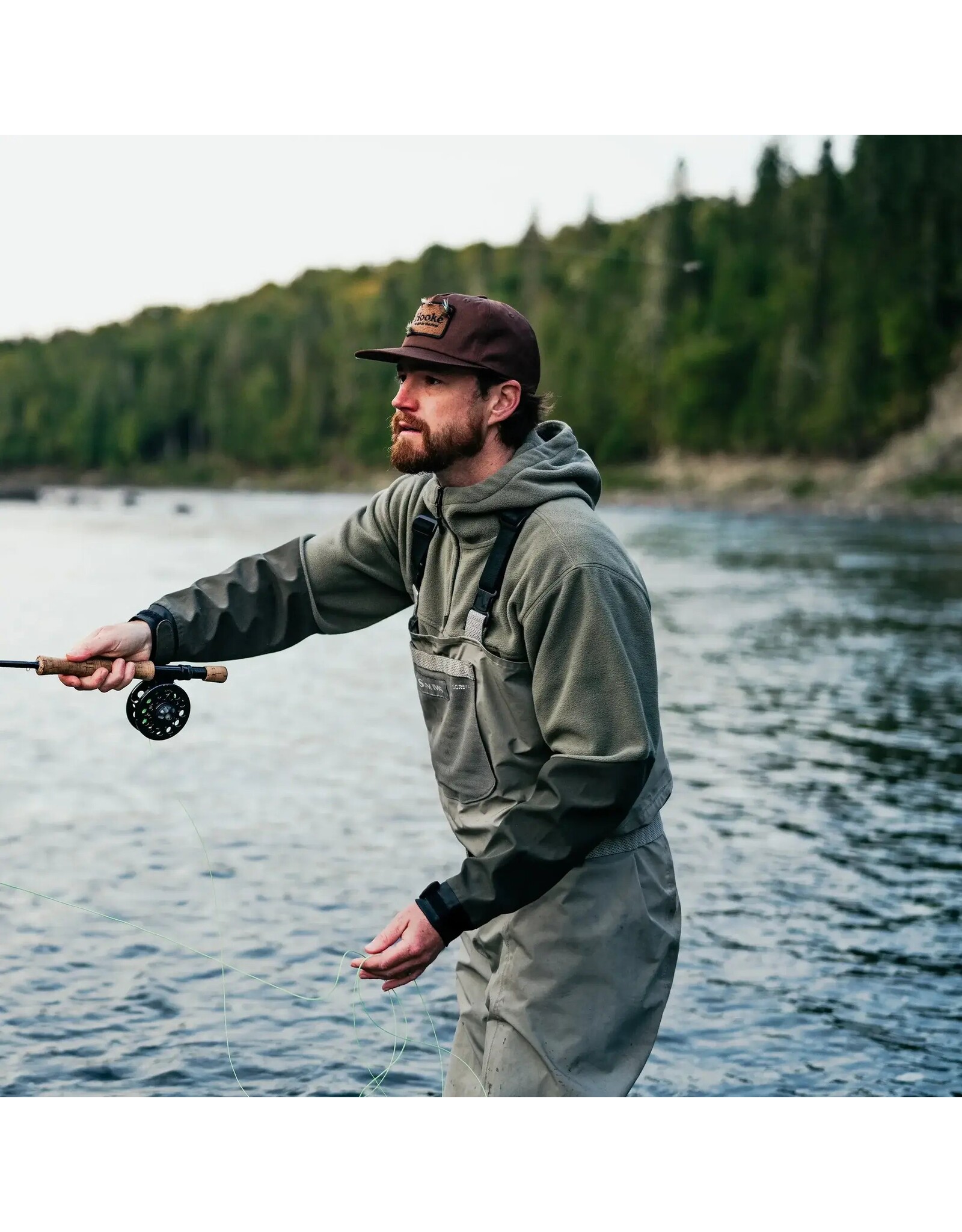 HOOKE MENS CATCH & RELEASE SMOCK TOP