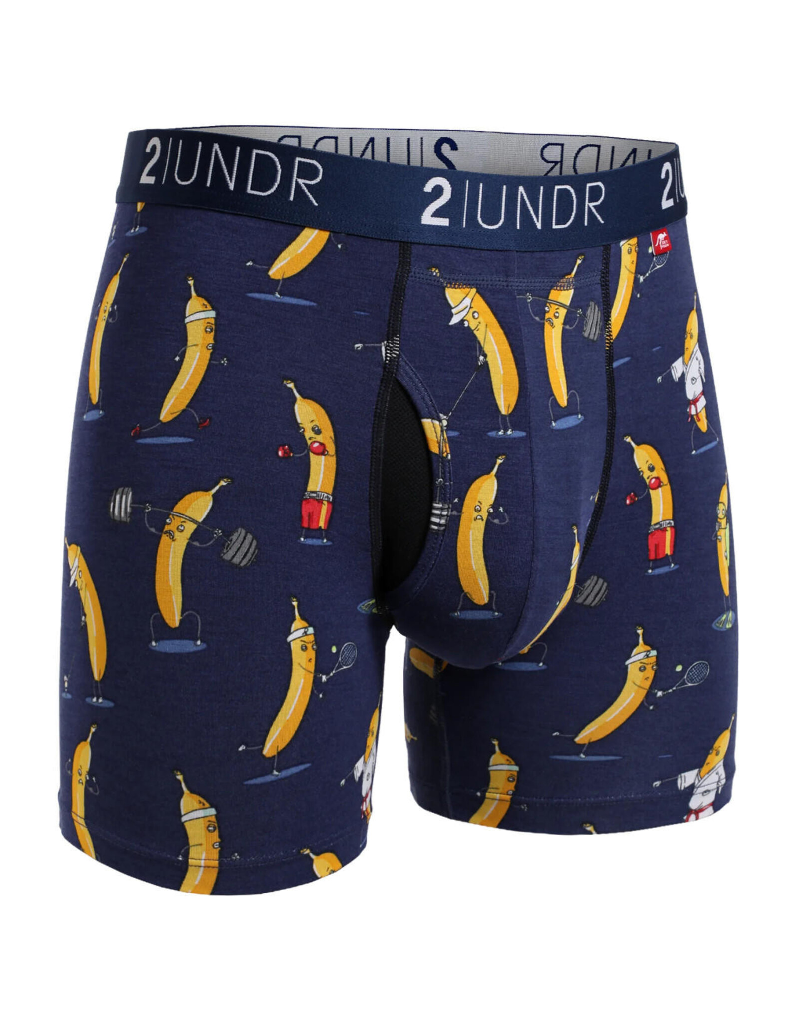 2UNDER SWING SHIFT BOXER BRIEF 6" PRINTS