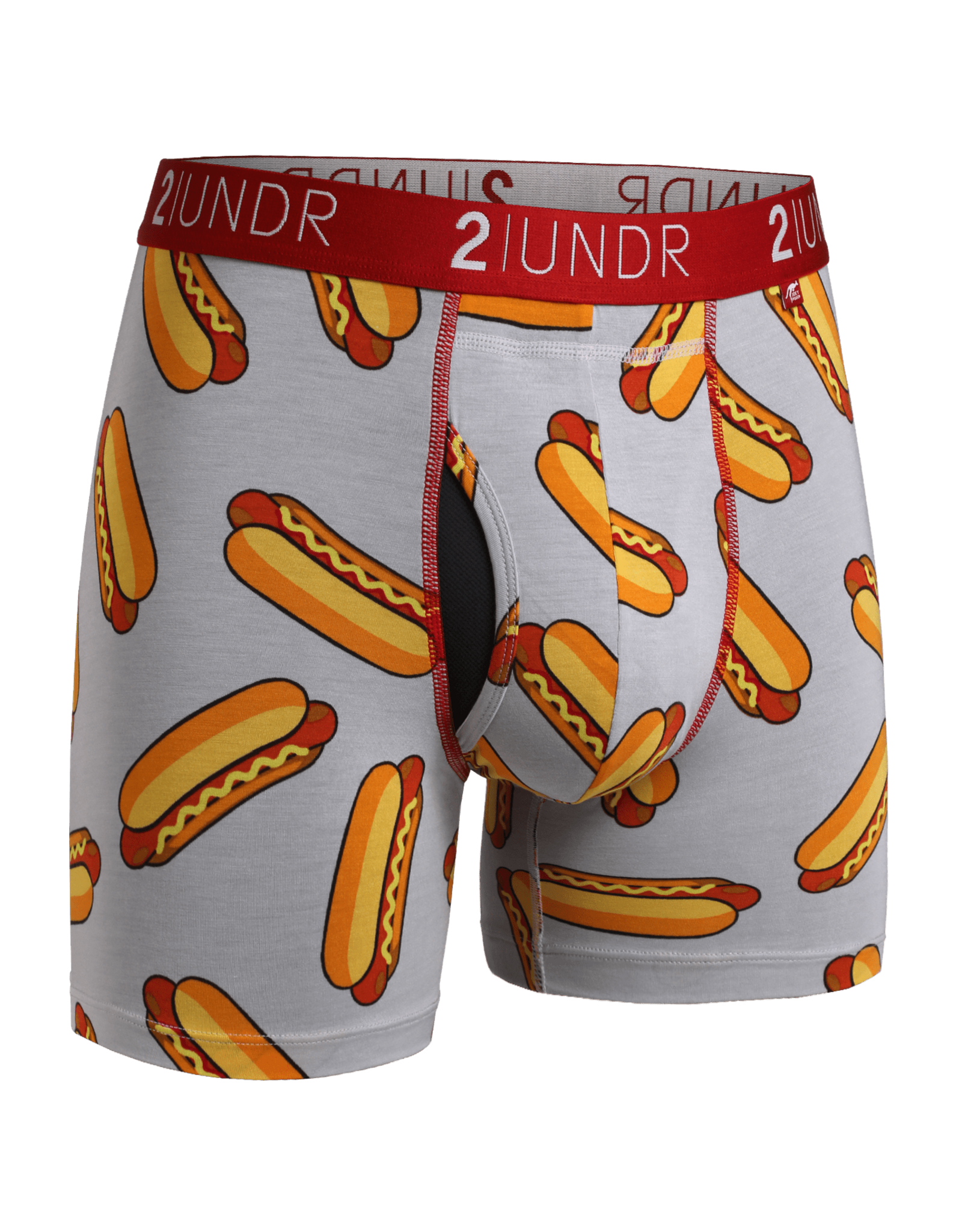 2UNDER SWING SHIFT BOXER BRIEF 6" PRINTS
