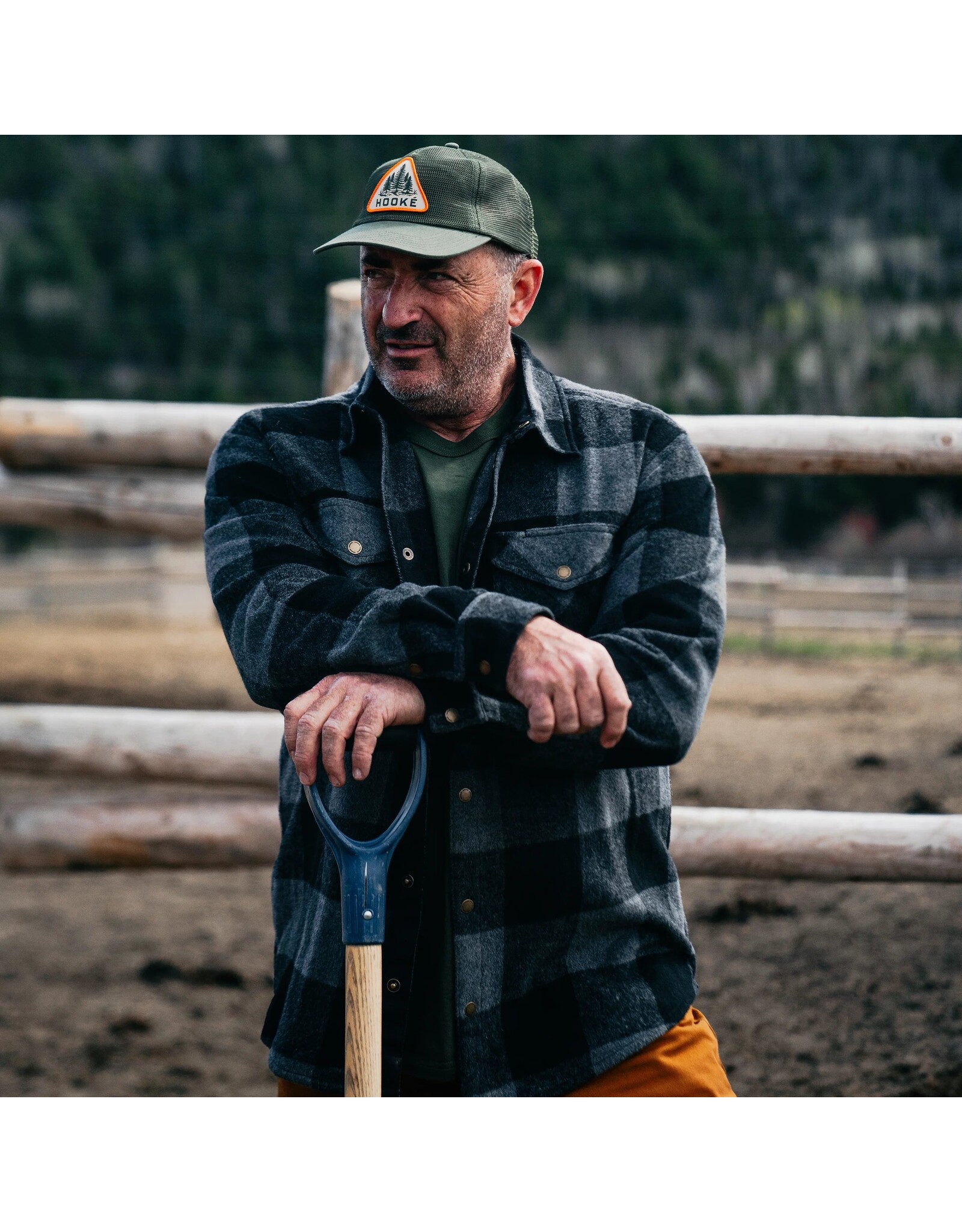HOOKE MEN CANADIAN OVERSHIRT