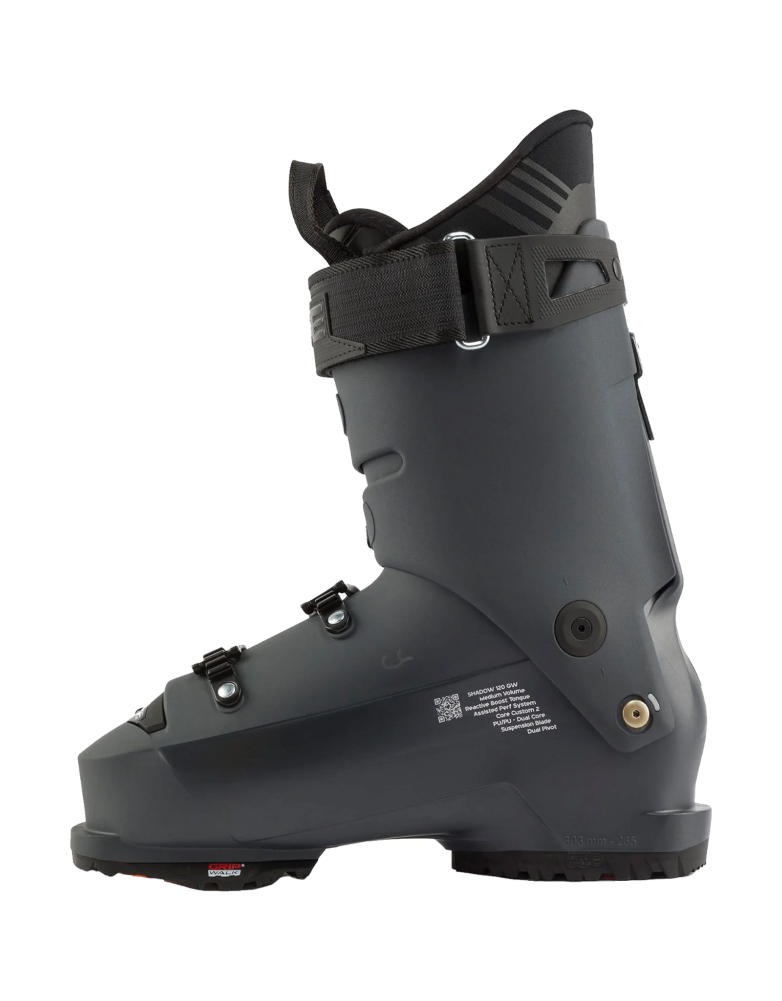 Lange SHADOW 120 MV GW PEWTER SKI BOOT 2024