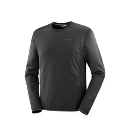SALOMON MEN OUTLINE HYB WARM PULLOVER TOP