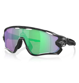 oakley JAWBREAKER MATTE BLACK CAMO PRIZM ROAD JADE SUNGLASSES