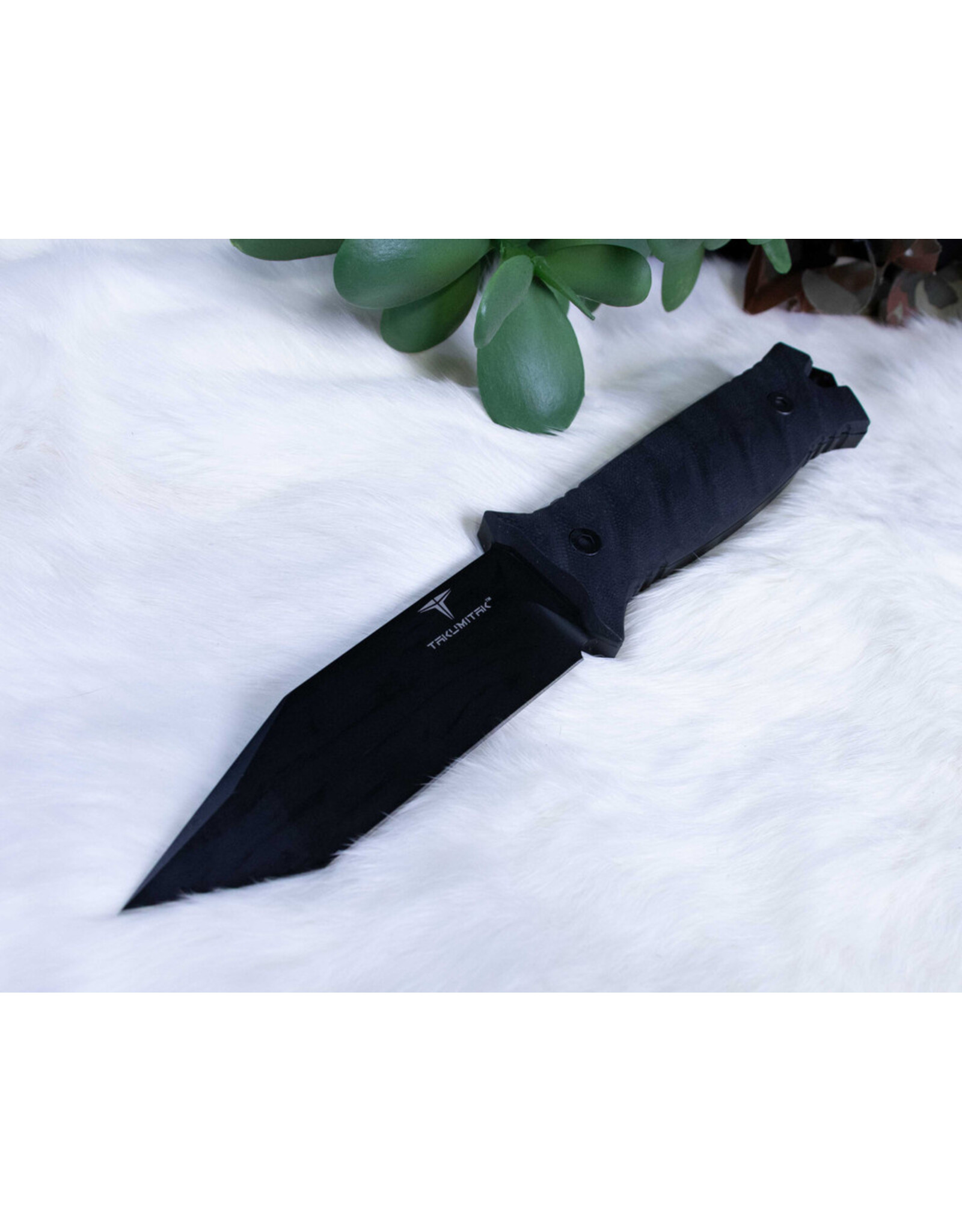 TAKUMITAK FULCRUM 9.5" BLACK TANTO - KYDEX SH - HOT