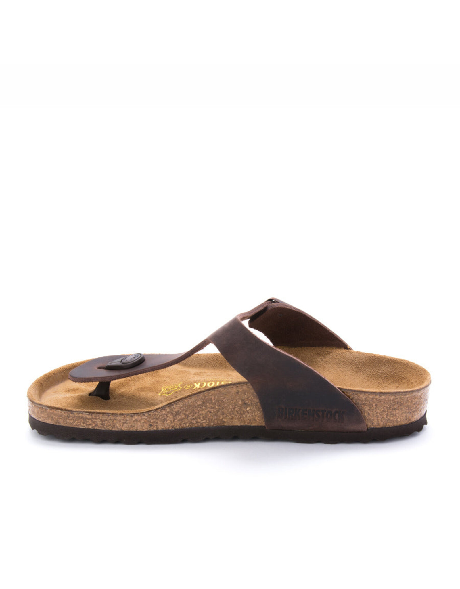 BIRKENSTOCK GIZEH HABANA OILED LEATHER SANDAL