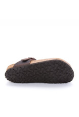 BIRKENSTOCK GIZEH HABANA OILED LEATHER SANDAL