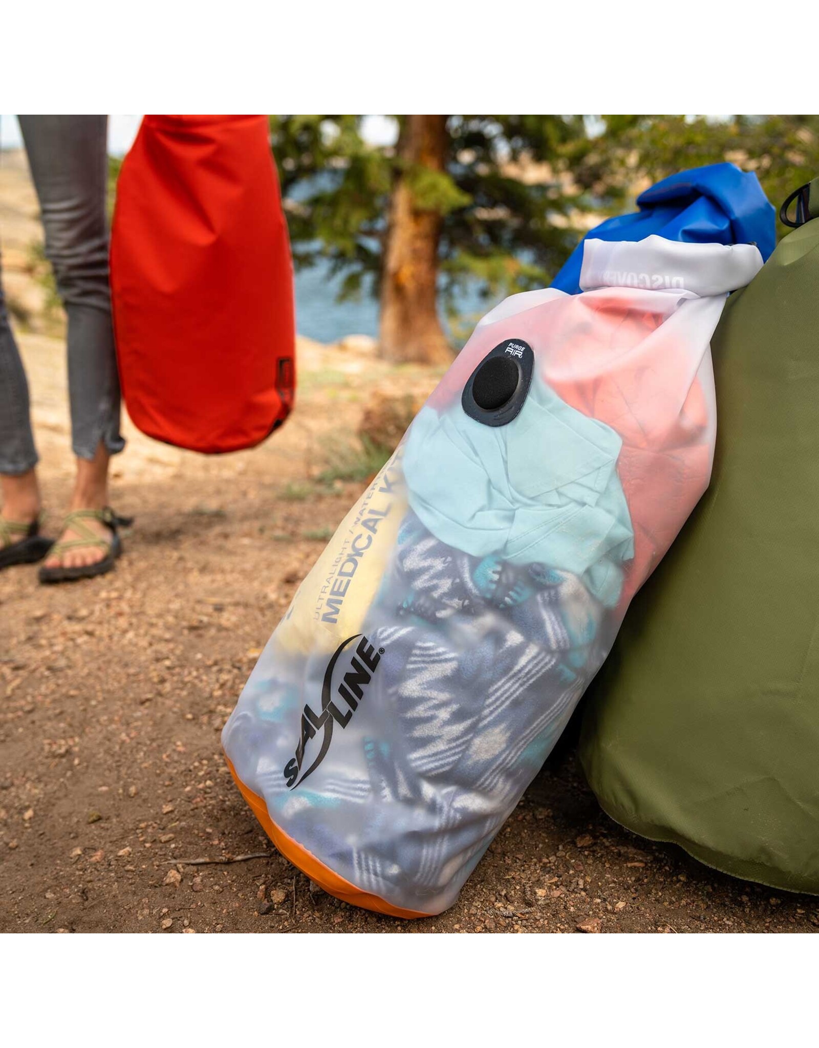 SealLine DISCOVERYVIEW DRY BAG 20L ORANGE