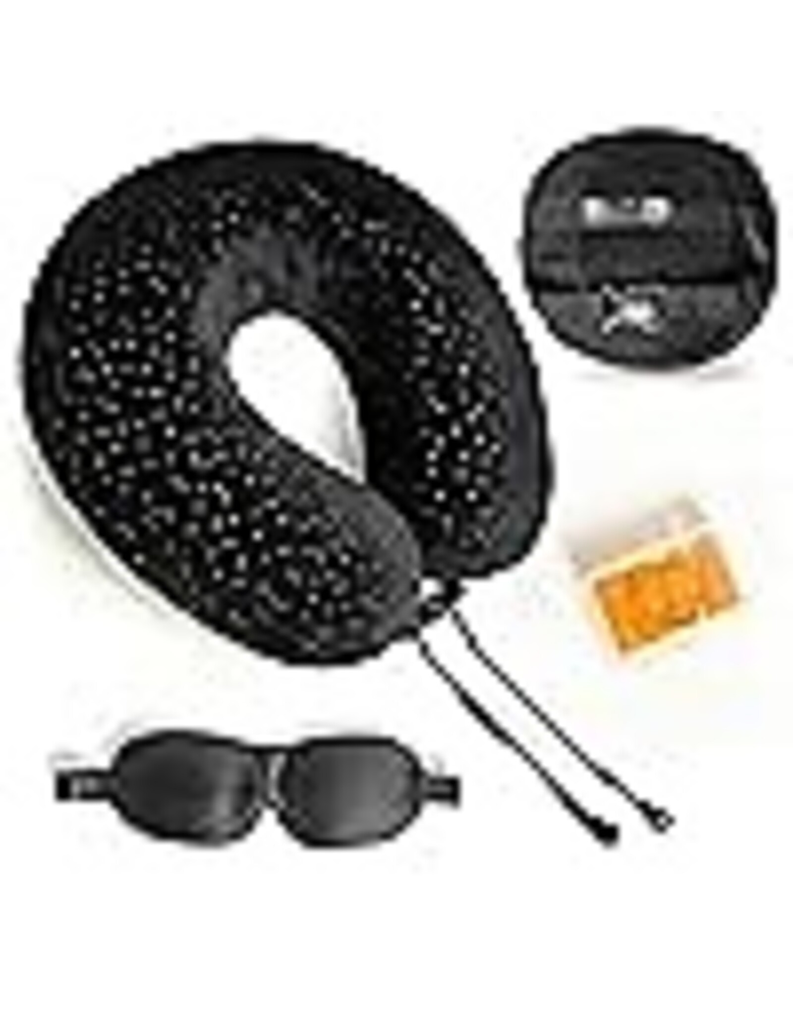 EXHALE NECK PILLOW EBONY